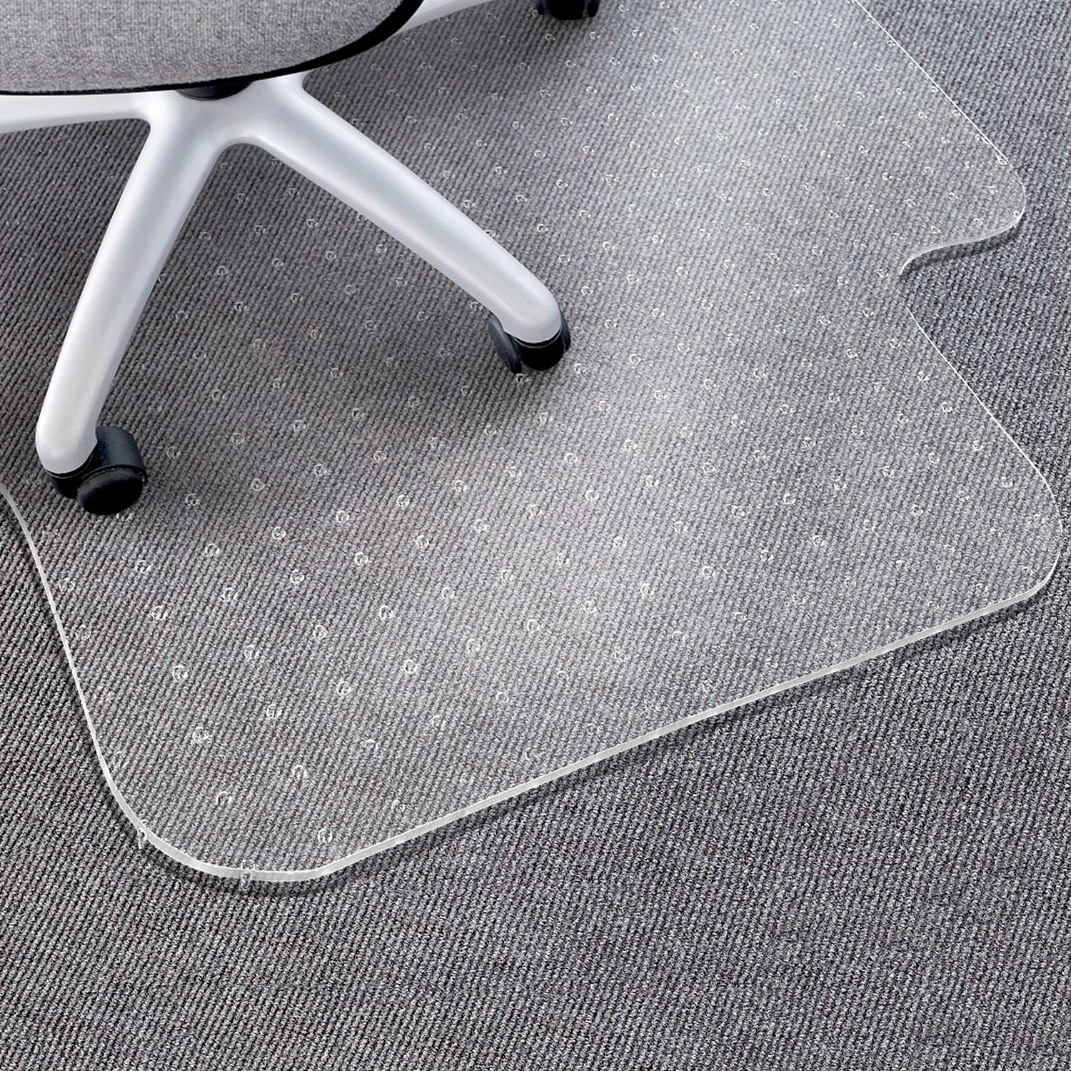 Durable Chair Matt Carpet Protector Rug PVC Hard Plastic Computer Desk