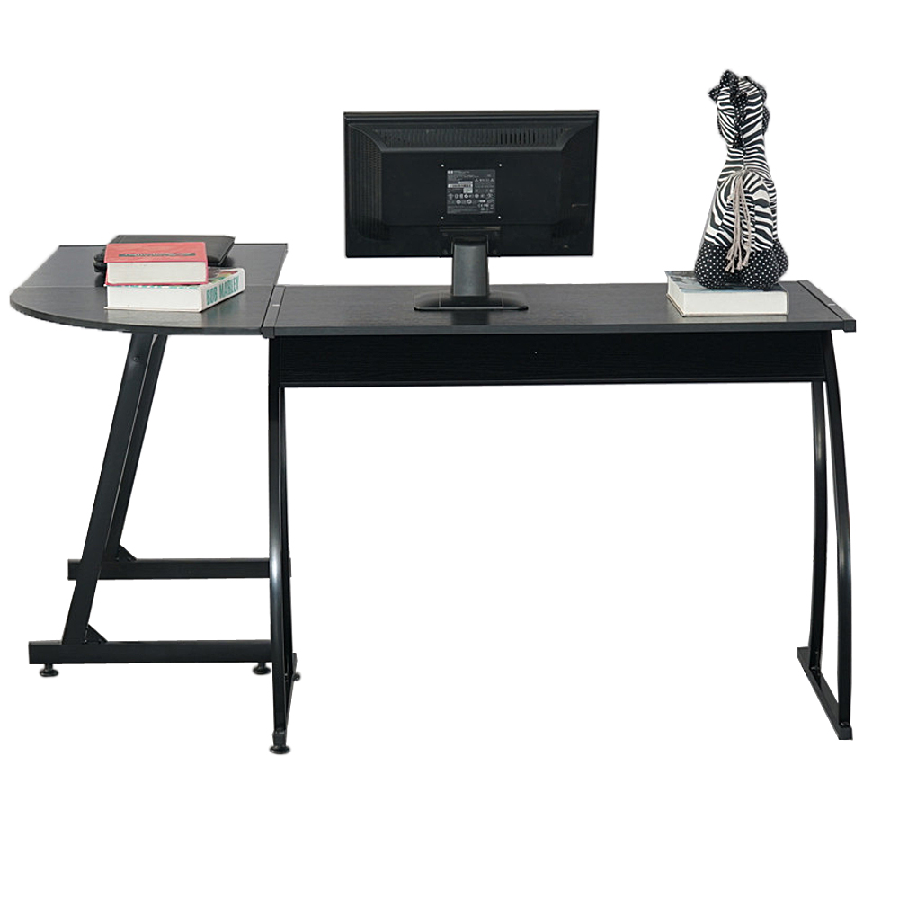 L Shape Computer Desk Corner Laptop Workstation Student Writing L Shape Computer Desk Corner Laptop Workstation Student Writing Table Black